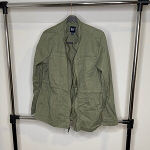 GAP Men's Olive Military Jacket